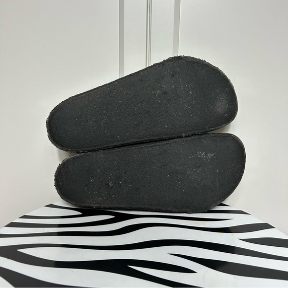 Birkenstock zermatt Grey Wool Clogs with Black Soles - Picture 7 of 7